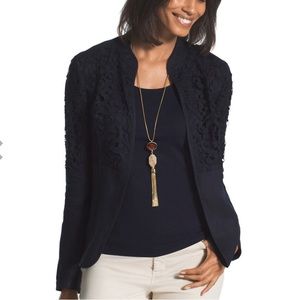 CHICO’S BLUE BLAZER
